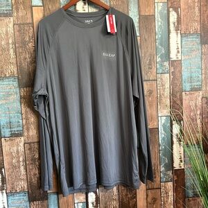 baleaf 3XL gray long sleeve UPF 50 performance shirt